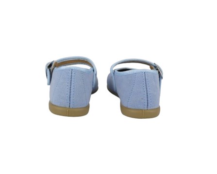 Ballerina in tela con fibbia