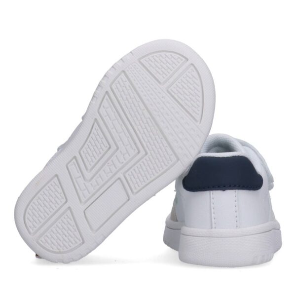 646258772F45415233E4C7C7109AE61C_ Sneaker bassa velcro beige/bianco/blu