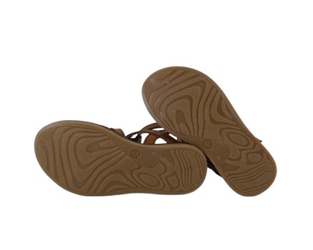 Sandalo alla schiava con doppia fibbia