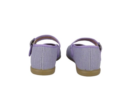 Ballerina in tela con fibbia