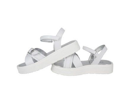 BE2890E542369162D8FAD5EDEB1E3293_ Sandalo in similpelle con velcro