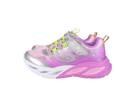 Scarpa ginnica con velcro e lacci con led