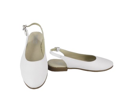 Ballerina chanel in pelle