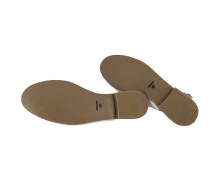 Ballerina chanel in pelle