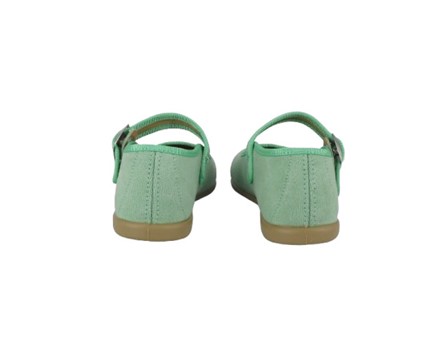 Ballerina in tela con fibbia