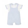 Completo t-shirt mezza manica e salopette