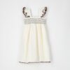 Vestito in misto lino