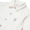 Giacca in denim con logo