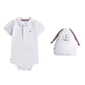 Polo body in pique' di cotone mezza manica con sacchetto