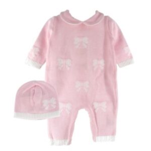 Tutina fiocchetti con cappellino