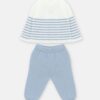 Completo a righe con cappellino