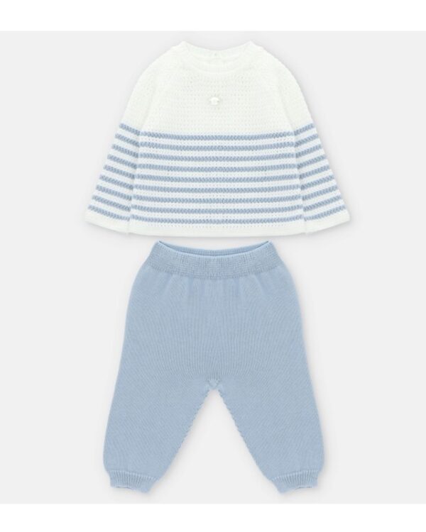 Completo a righe con cappellino