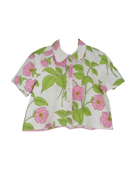 Completo camicia e gonna a pieghe