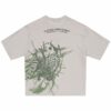 T-shirt mezza manica con stampa sul retro