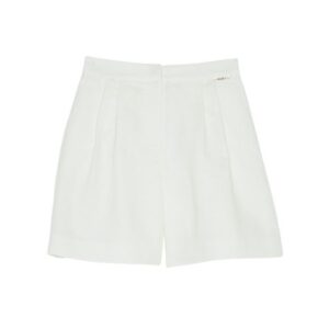 Bermuda short in misto lino
