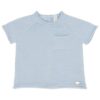 Completo maglia con taschino e bermuda quadri