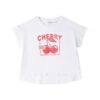 T-shirt mezza manica con stampa cherry