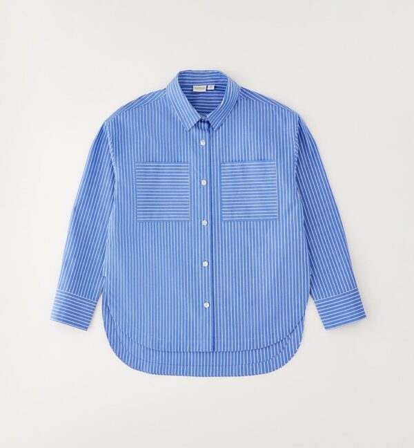 Camicia manica lunga a righe