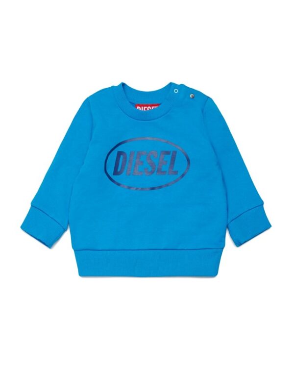 Felpa con stampa logo
