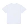 T-shirt mezza manica con logo denim