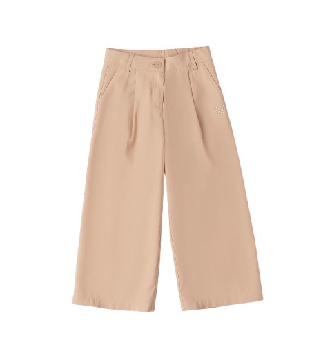 Pantalone ampio con pences