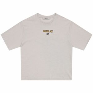 T-shirt mezza manica con stampa sul retro