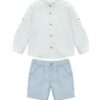 Completo camicia e bermuda