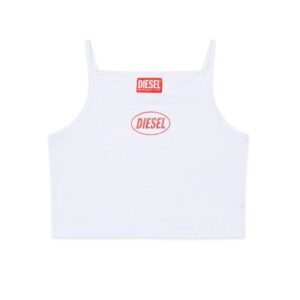 Canotta con spalline sottili e logo