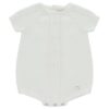 Pagliaccetto in maglia con trecce