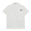 Camicia mezza manica ccon maxi logo sul retro