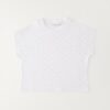 T-shirt con mini borche
