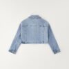 Giubbino in denim con strass