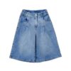 Bermuda ampio in denim