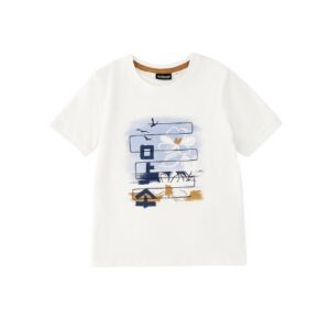 T-shirt mezza manica con stampa