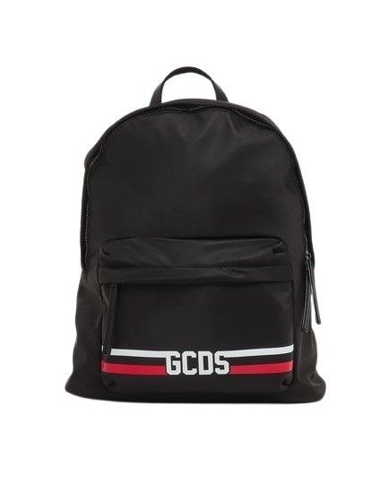 Zaino con logo e tasca anteriore
