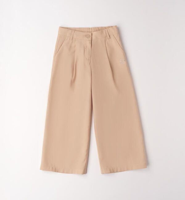 Pantalone ampio con pences