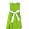 Vestito con fiori sulle spalle e cintura
