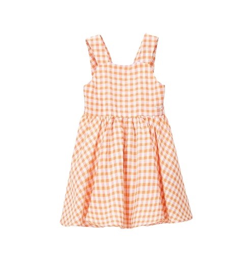 5BEE9A7ED1CA97790035519831735285_ Vestito vichy con incrocio sul retro