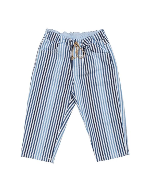 Completo t-shirt con pantalone a righe