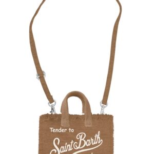 Borsa porta telefono in lino