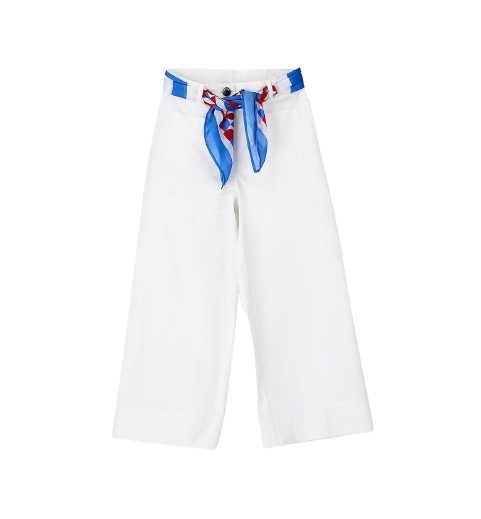 Pantalone con foular