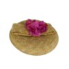 Cappello in paglia con fiore