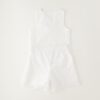 Completo canotta e short in sangallo