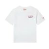 T-shirt mezza manica con ricamo sul retro