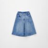 Bermuda ampio in denim