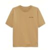 T-shirt mezza manica con stampa sul retro