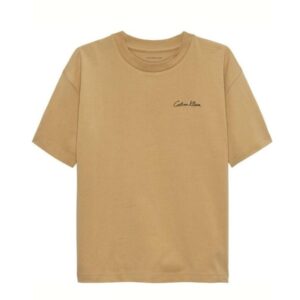 T-shirt mezza manica con stampa sul retro