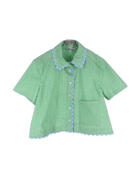 Camicia vichy mezza manica