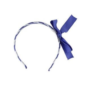 Frontino a righe con fiocchetto