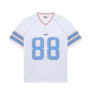 T-shirt mezza manica soccer con scollo a v